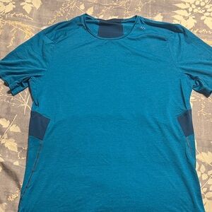 lululemon athletica Teal Short Sleeve Tee
